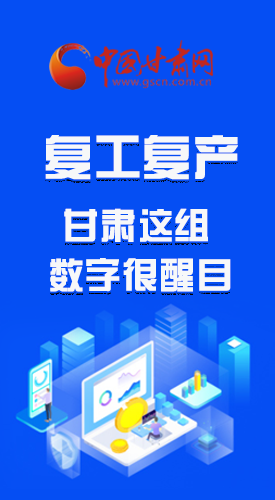 圖解|甘肅復(fù)工復(fù)產(chǎn)有多拼，看看這組數(shù)字就知道了 