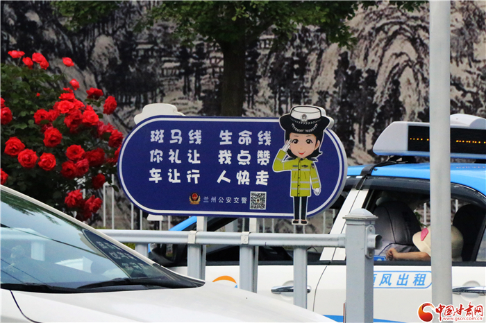 蘭州市機動車禮讓行人率達(dá)到95%