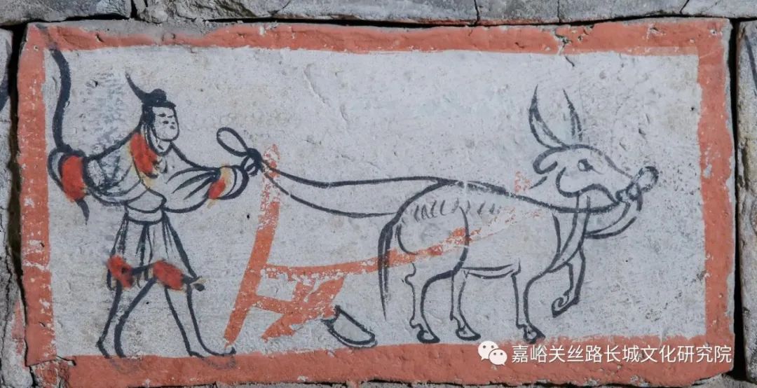 牛年話?！斡P(guān)新城魏晉墓群畫像磚中的“牛”