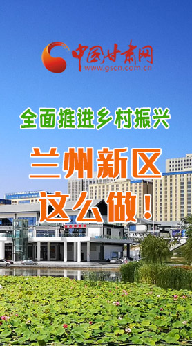 圖解|全面推進(jìn)鄉(xiāng)村振興 蘭州新區(qū)這么做！