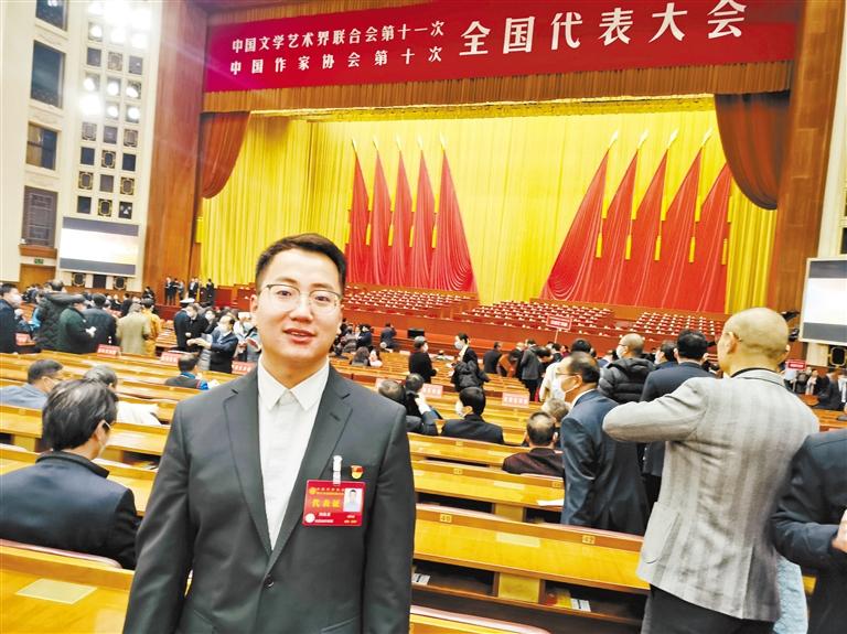 【聚焦2022甘肅兩會(huì)】網(wǎng)絡(luò)文學(xué)作家胡說(shuō)：不負(fù)初心，寫有意義的文字