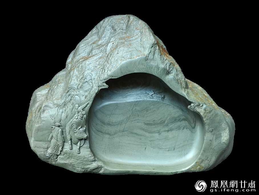 洮硯石質(zhì)細(xì)潤(rùn)堅(jiān)實(shí)，潑墨如油不損毫，書寫流利生輝。資料圖