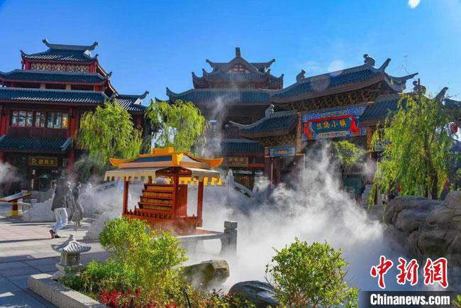 圖為嘉峪關(guān)方特歡樂(lè)世界。(資料圖) 趙海宏 攝