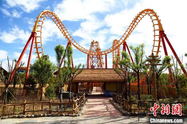 圖為嘉峪關(guān)方特歡樂(lè)世界。(資料圖) 趙海宏 攝