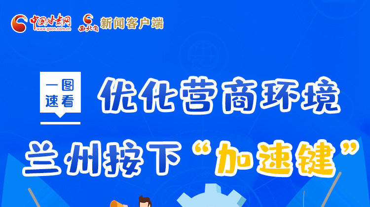 一圖速看|優(yōu)化營商環(huán)境，蘭州按下“加速鍵”