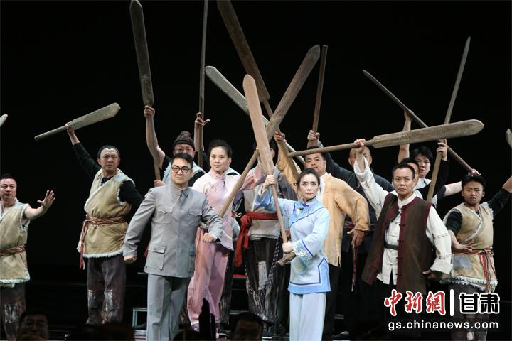 圖為演出劇照。甘肅省隴劇院供圖