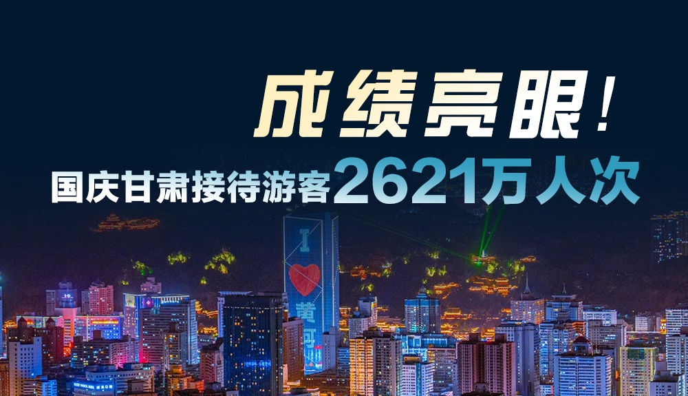 成績亮眼！國慶甘肅接待游客2621萬人次